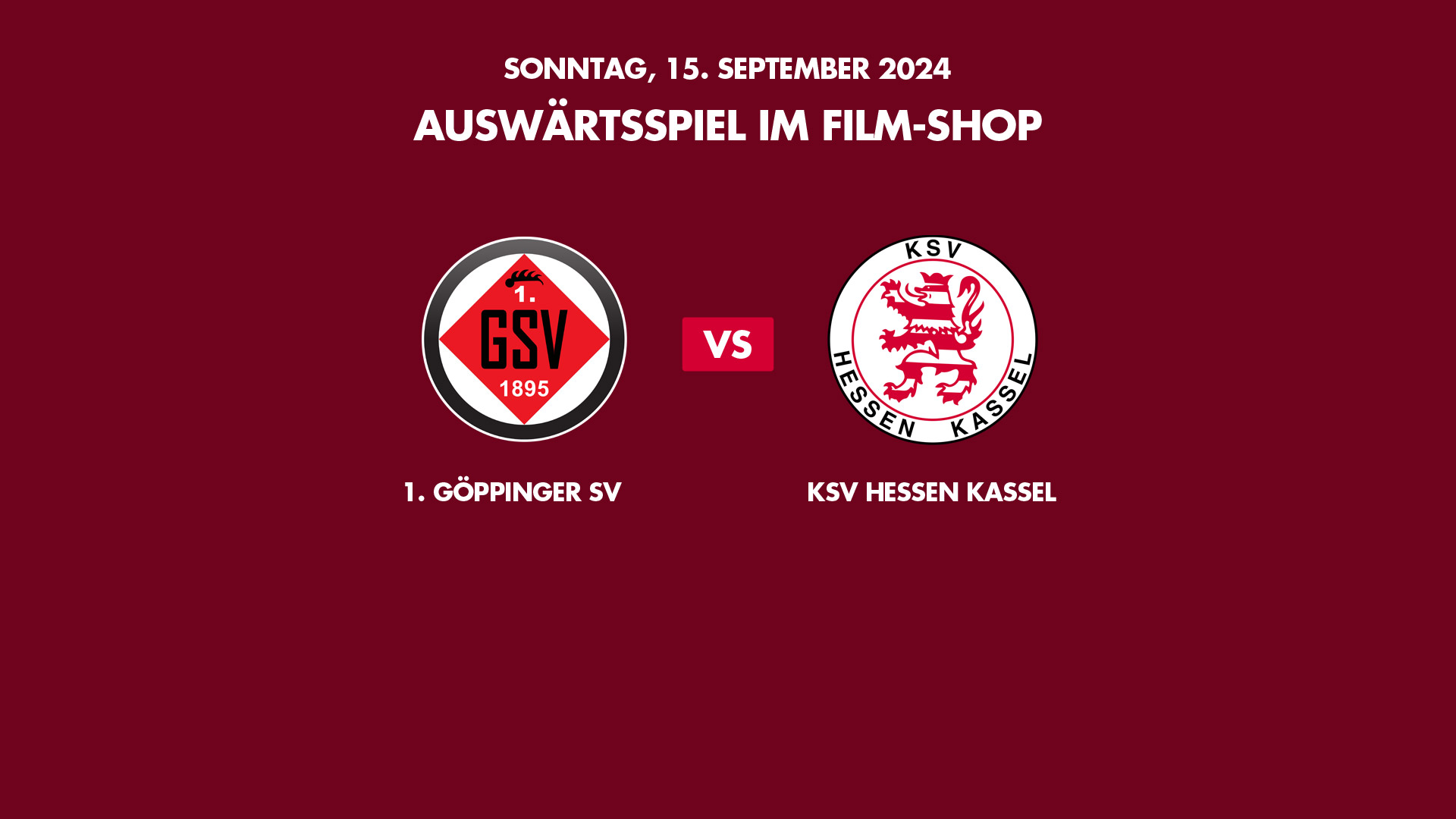 Göppinger SV vs. KSV Hessen Kassel