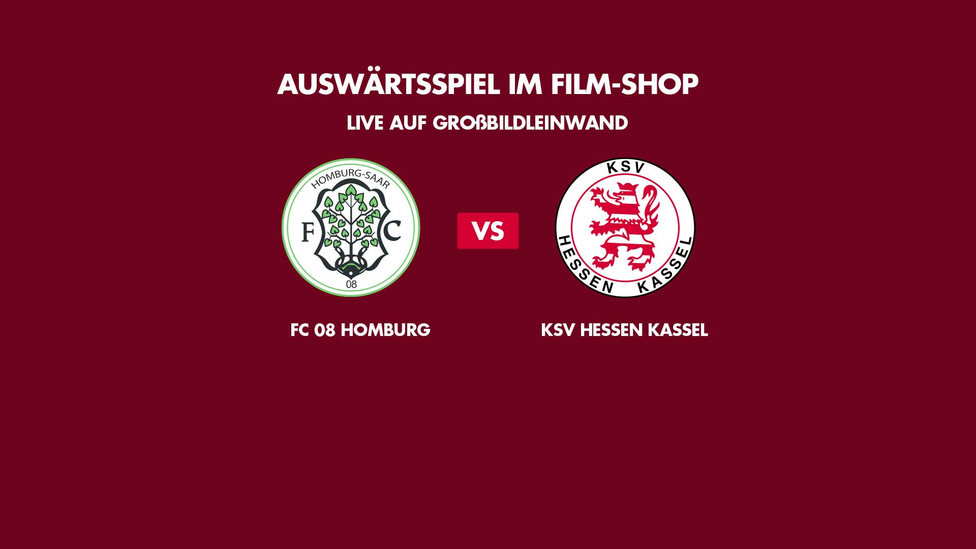 FC 08 Homburg vs. KSV Hessen Kassel