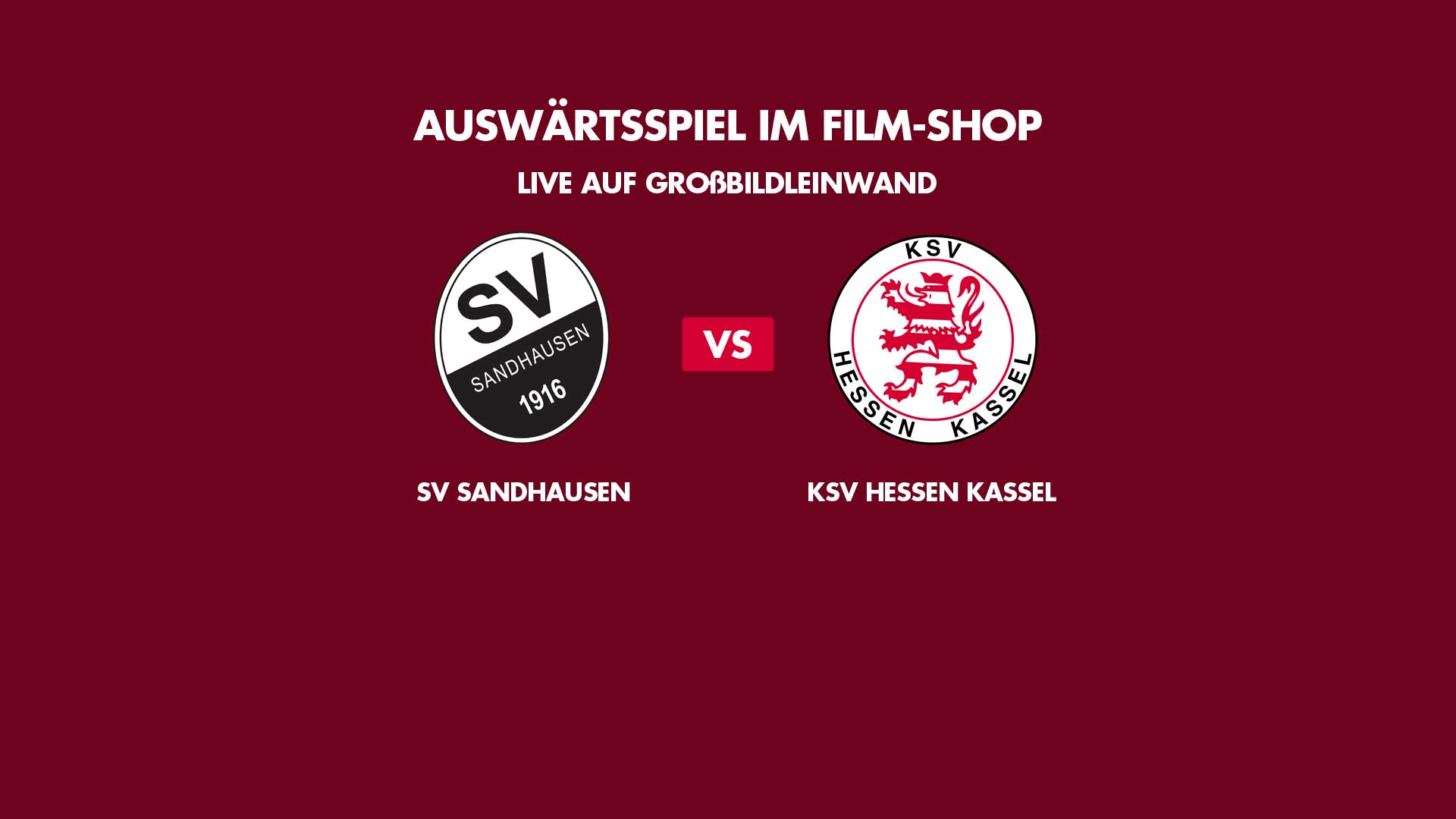 SV Sandhausen vs. KSV Hessen Kassel