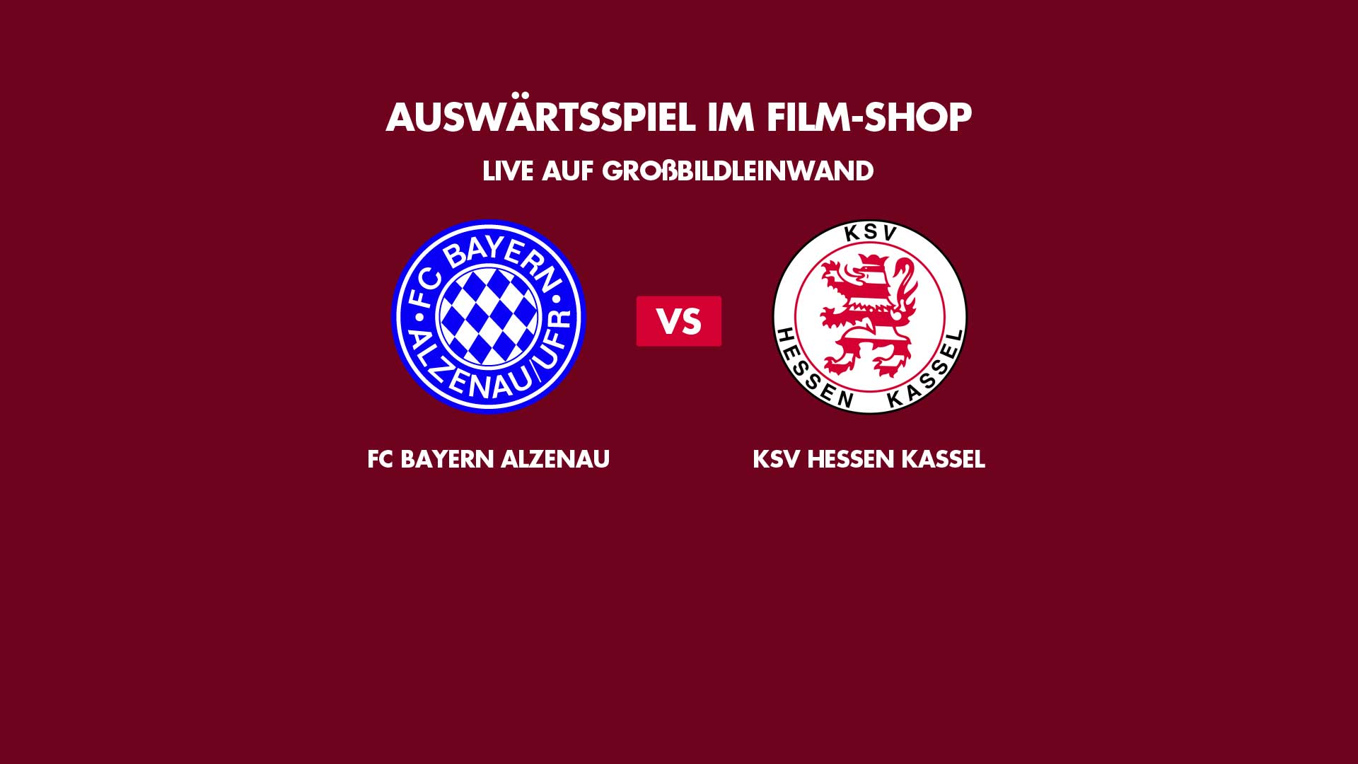 FC Bayern Alzenau vs. KSV Hessen Kassel