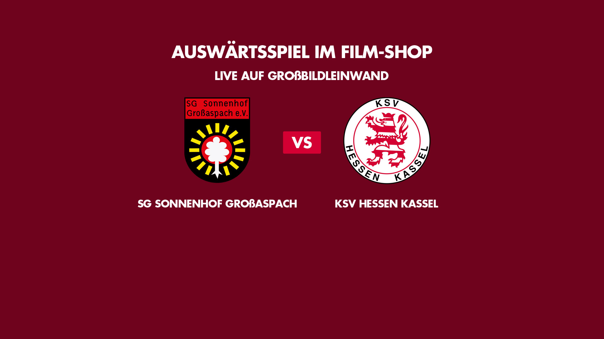 SG Sonnenhof Großaspach vs. KSV Hessen Kassel