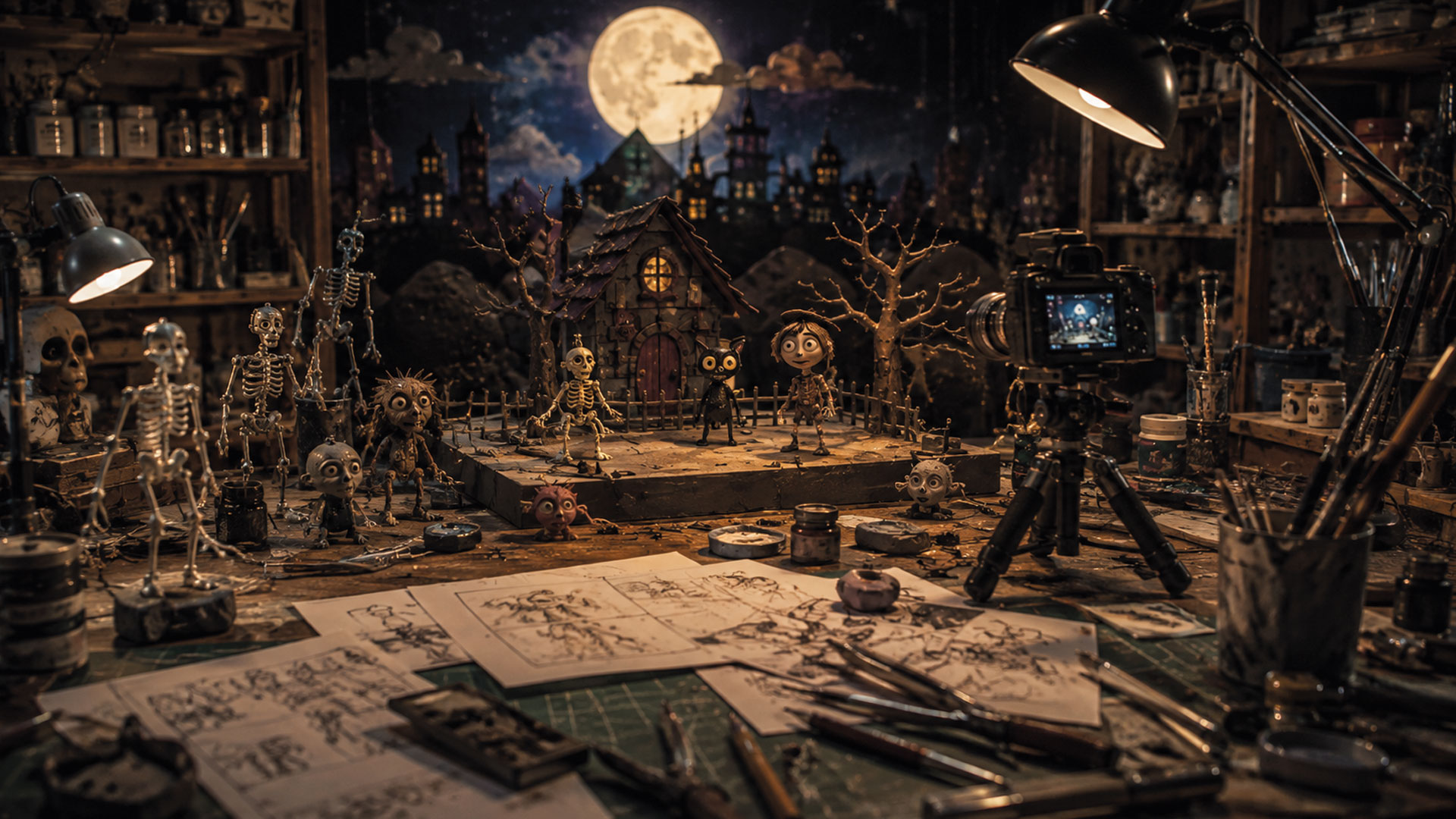 Mad Stop Motion Panel
